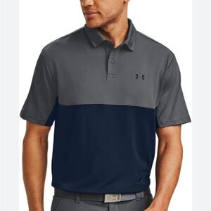 Under Armour Men's Polo Shirt in Black and Gray